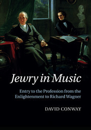 Couverture de l’ouvrage Jewry in Music