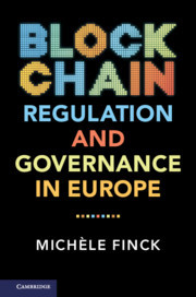 Cover of the book Blockchain Regulation and Governance in Europe