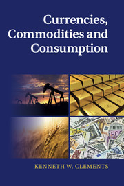 Couverture de l’ouvrage Currencies, Commodities and Consumption