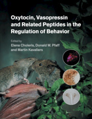 Cover of the book Oxytocin, Vasopressin and Related Peptides in the Regulation of Behavior
