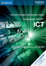 Couverture de l’ouvrage Cambridge IGCSE® ICT Teacher's Resource CD-ROM