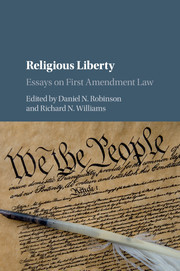 Couverture de l’ouvrage Religious Liberty
