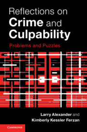 Couverture de l’ouvrage Reflections on Crime and Culpability