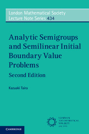 Cover of the book Analytic Semigroups and Semilinear Initial Boundary Value Problems