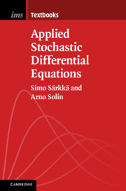 Couverture de l’ouvrage Applied Stochastic Differential Equations
