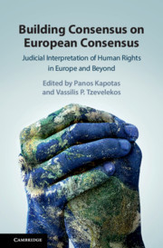 Couverture de l’ouvrage Building Consensus on European Consensus