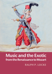Couverture de l’ouvrage Music and the Exotic from the Renaissance to Mozart