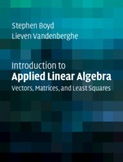 Couverture de l’ouvrage Introduction to Applied Linear Algebra
