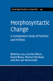 Couverture de l’ouvrage Morphosyntactic Change