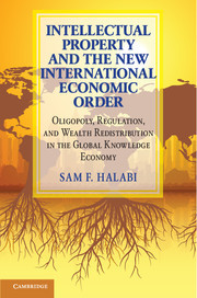 Couverture de l’ouvrage Intellectual Property and the New International Economic Order