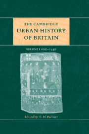 Couverture de l’ouvrage The Cambridge Urban History of Britain