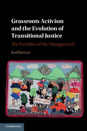 Couverture de l’ouvrage Grassroots Activism and the Evolution of Transitional Justice