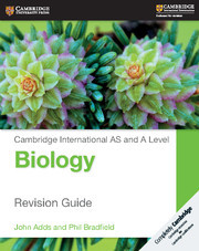 Couverture de l’ouvrage Cambridge International AS and A Level Biology Revision Guide