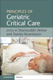 Couverture de l’ouvrage Principles of Geriatric Critical Care