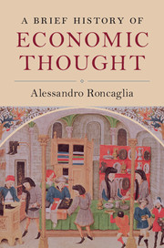 Cover of the book A Brief History of Economic Thought