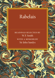 Couverture de l’ouvrage Readings from Rabelais