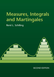 Cover of the book Measures, Integrals and Martingales