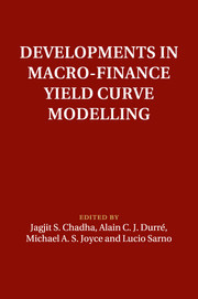 Couverture de l’ouvrage Developments in Macro-Finance Yield Curve Modelling
