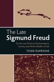 Couverture de l’ouvrage The Late Sigmund Freud
