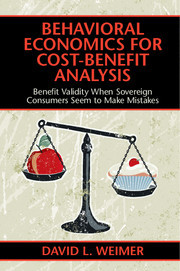 Couverture de l’ouvrage Behavioral Economics for Cost-Benefit Analysis