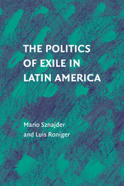 Cover of the book The Politics of Exile in Latin America