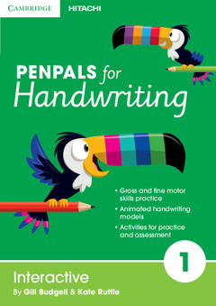 Couverture de l’ouvrage Penpals for Handwriting Foundation 1 Interactive
