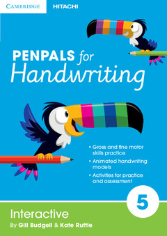 Couverture de l’ouvrage Penpals for Handwriting Year 5 Interactive