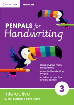 Couverture de l’ouvrage Penpals for Handwriting Year 3 Interactive