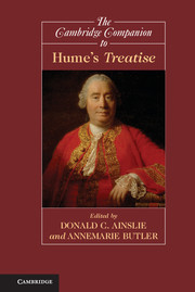 Couverture de l’ouvrage The Cambridge Companion to Hume's Treatise