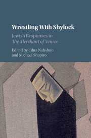 Couverture de l’ouvrage Wrestling with Shylock