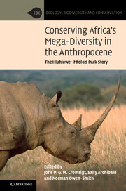Cover of the book Conserving Africa's Mega-Diversity in the Anthropocene