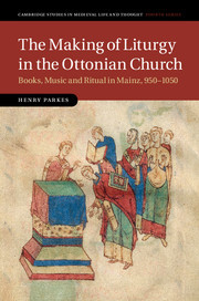 Couverture de l’ouvrage The Making of Liturgy in the Ottonian Church