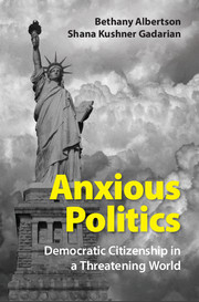 Couverture de l’ouvrage Anxious Politics