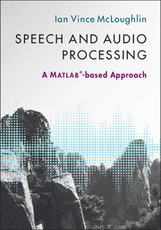 Cover of the book Speech and Audio Processing