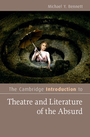 Couverture de l’ouvrage The Cambridge Introduction to Theatre and Literature of the Absurd