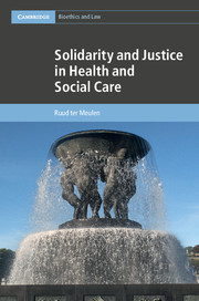 Cover of the book Solidarity and Justice in Health and Social Care