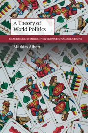 Couverture de l’ouvrage A Theory of World Politics