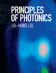 Couverture de l’ouvrage Principles of Photonics