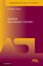 Couverture de l’ouvrage Higher Recursion Theory