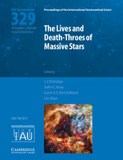 Couverture de l’ouvrage The Lives and Death-Throes of Massive Stars (IAU S329)