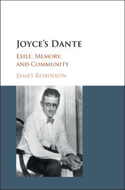 Couverture de l’ouvrage Joyce's Dante