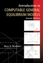 Couverture de l’ouvrage Introduction to Computable General Equilibrium Models