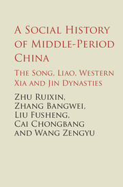Couverture de l’ouvrage A Social History of Middle-Period China