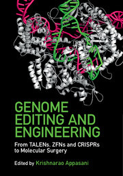 Couverture de l’ouvrage Genome Editing and Engineering