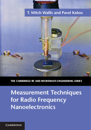 Couverture de l’ouvrage Measurement Techniques for Radio Frequency Nanoelectronics
