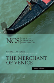 Couverture de l’ouvrage The Merchant of Venice