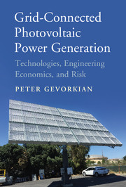 Couverture de l’ouvrage Grid-Connected Photovoltaic Power Generation