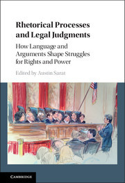 Couverture de l’ouvrage Rhetorical Processes and Legal Judgments