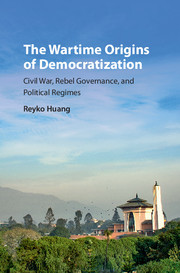 Couverture de l’ouvrage The Wartime Origins of Democratization