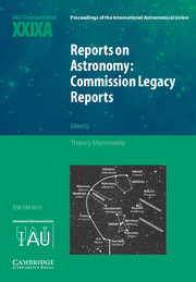 Cover of the book Reports on Astronomy: Commission Legacy Reports (IAU XXIXA)